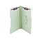 Smead Recycled Pressboard Classification Folders with SafeSHIELD Fasteners, 2/5-Cut Tab, Legal Size,