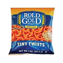 Rold Gold Savory Pretzels Twists, 1 oz. Bags, 88 Bags/Carton (FRI32430)