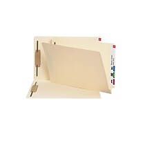 Smead End Tab Classification Folders, Shelf-Master Reinforced Straight-Cut Tab, Legal Size, Manila,