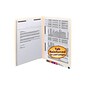 Smead End Tab Classification Folders, Shelf-Master Reinforced Straight-Cut Tab, Letter Size, Manila, 50/Box (34120)