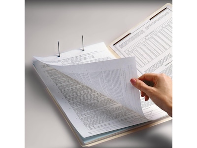 Smead End Tab Classification Folders, Shelf-Master Reinforced Straight-Cut Tab, Legal Size, Manila, 50/Box (37115)