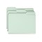 Smead Pressboard Classification Folders with SafeSHIELD Fasteners, 1/3-Cut Tab, Letter Size, Gray/Gr