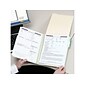 Smead Pressboard Classification Folders with SafeSHIELD Fasteners, 1/3-Cut Tab, Letter Size, Gray/Green, 25/Box (14934)