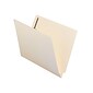 Smead Shelf-Master Recycled Reinforced End Tab Classification Folders, Letter Size, Manila, 50/Box (34116)