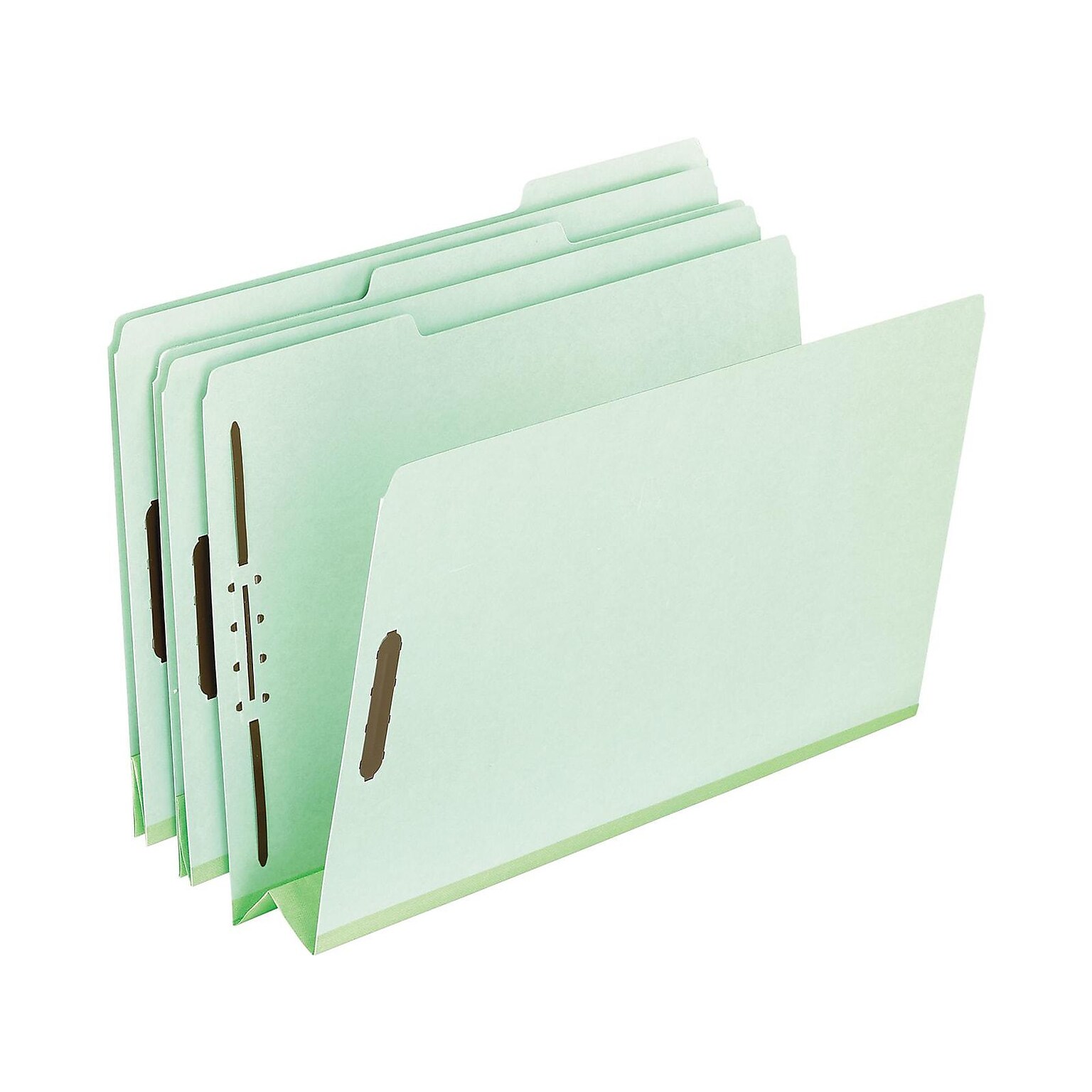 Pendaflex Heavy-Duty Pressboard Classification Folders, Letter Size, Leaf Green, 25/Box (PFX17182)
