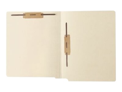 Medical Arts Press End Tab File Folders, Letter Size, Manila, 50/Box (52406)