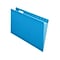 Pendaflex Recycled Hanging File Folders, Legal Size, Blue, 25/Box (PFX 04153 1/5 BLU)