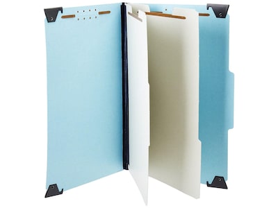 Pendaflex Classification Hanging File Folders, Letter Size, Light Blue, 10/Box (PFX 59252)