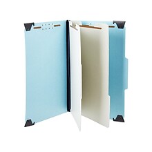 Pendaflex Classification Hanging File Folders, Letter Size, Light Blue, 10/Box (PFX 59252)