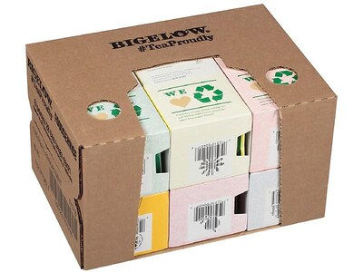Bigelow Assorted Herbal Tea Bags, 28/Pack, 6 Packs/Carton (17578)