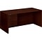 HON® 10500 Series 66 Single Pedestal Desk, Mahogany (H10584LNN) NEXT2019 NEXTExpress