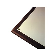 NuDell Economical Wood Certificate Frame, Mahogany  (18813M)