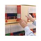 Smead Shelf-Master Classification Folders with Reinforced Straight-Cut Tab, Letter Size, Manila, 50/Box (34215)