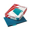 Pendaflex Reinforced Hanging File Folders, 1/5 Tab, Letter Size, Teal, 25/Box (PFX 4152 1/5 TEA)