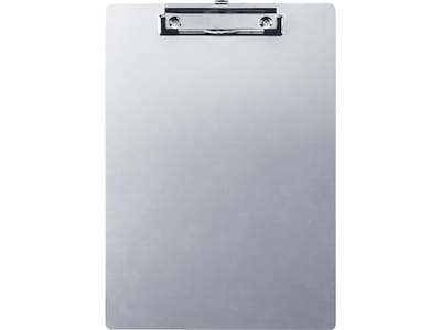 OfficeMate Aluminum Clipboard, Silver (83211)