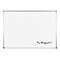 Essentials Porcelain Dry-Erase Whiteboard, Anodized Aluminum Frame, 6 x 4 (2H2NG)