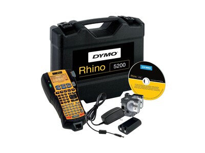 Dymo Rhino 5200 Hard Case Kit Portable Label Maker (1756589)