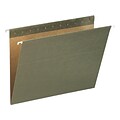 Pendaflex Recycled Hanging File Folders, 1/3-Cut Tab, Legal Size, Standard Green, 25/Box (PFX 81621)