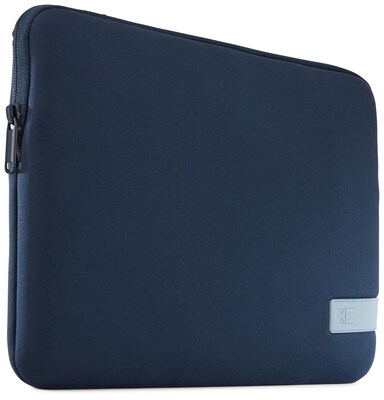Case Logic Reflect Polyester Laptop Sleeve for 15.6 Laptops, Black (3203963)