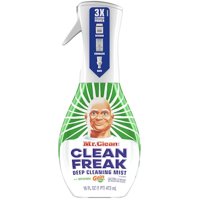 Mr. Clean Clean Freak Starter Kit Multi-Surface Mist, Gain Original Scent, 16 oz. (79127)