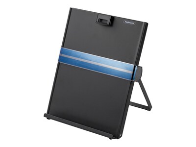 Fellowes Metal Document Stand with Clip & Guide Bar, Black (11053)