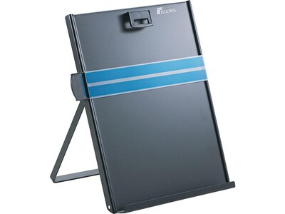 Fellowes Metal Document Stand with Clip & Guide Bar, Black (11053)