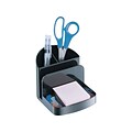 OfficeMate Deluxe Desktop Organizer, Black (21552)
