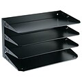 Steelmaster Side Loading Letter Tray, Legal, Black (2644HLBK)