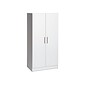 Prepac Elite 65" Composite Storage Cabinet with 3 Shelves, White (WES-3264)