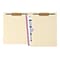 Medical Arts Press Paperboard Classification Folders, Letter Size, Manila, 250/Box (50661B)