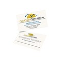 Avery Clean Edge Business Cards, 2 x 3 1/2, Matte Ivory, 200 Per Pack (5876)