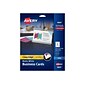 Avery Clean Edge Business Cards, 3.5" x 2", Matte, White, 160/Pack (8869)