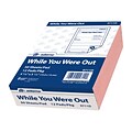 Adams While You Were Out Message Pads, 4.25 x 5.5, Pink, 50 Sheets/Pad, 12 Pads/Pack (9711D)