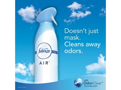 Febreze Odor-Eliminating Air Freshener with Downy April Fresh Scent, 2 count, 8.8 oz each (97812)