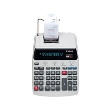 Canon P170-DH-3 2204C001 12-Digit Desktop Printing Calculator, White