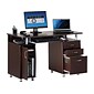 Techni Mobili 47"W Computer Desk, Chocolate (RTA-4985-CH36)