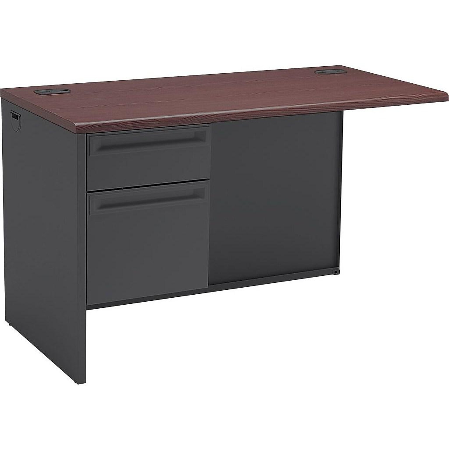 HON 38000 Series 48 Desk Return, Mahogany (H38216LNS)