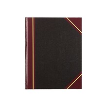Rediform Texhide Record Book, 7 7/8 x 10, Black, 150 Sheets/Book (56231)