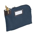 MMF UltimaSeven Classic Locking Security Deposit Bag, Navy (2330981W08)