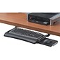 Fellowes Office Suites Adjustable Keyboard Drawer, Black (9140303)