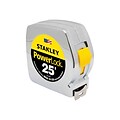Stanley PowerLock 25 Tape Measure, Mylar-coated (33-425)
