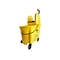 Rubbermaid Tandem Bucket & Side-Press Wringer, 31 qt. (7.75 Gal.), Yellow (FG738000YEL)