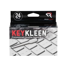 Read Right KeyKleen Keyboard Swabs, 24/Box (RR1243)