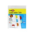 Redi-Tag Laser Tabs, Assorted Colors, 1.13 Wide, 375/Pack (39020)