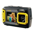 Coleman Duo2 2V9WP 20 Megapixels Point & Shoot Waterproof Camera, Yellow