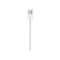 Apple Lightning USB Cable for iPhone/iPad/iPod Touch, 3.3 ft., White (MD818AM/A)