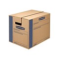 Bankers Box® SmoothMove 17.25 x 12.63 x 12.38 Moving Box, Kraft, 10/Bundle (0062701)