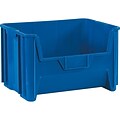 Quill Brand Giant Storage Bins, Blue, 3/Carton (BING110)