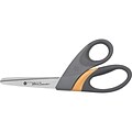 Westcott Titanium Bonded UltraSmooth 8 Titanium Multi-Purpose/Heavy Duty Scissors, Blunt Tip, Gray/Yellow (14101)