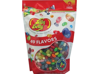 Jelly Belly Assorted 49 Flavors Jelly Beans, 32 oz (JBC83748)